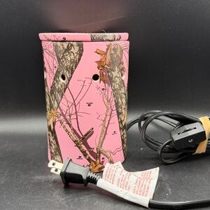 Scentsy Pink Camo Warmer